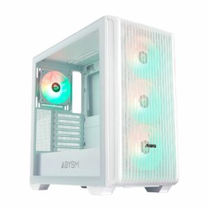 ABYSM AB123013 computer case Desktop Bianco