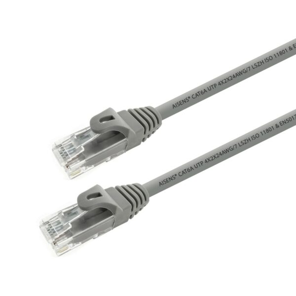 AISENS A145-0324 cavo di rete Grigio 0,25 m Cat6a U/UTP (UTP)