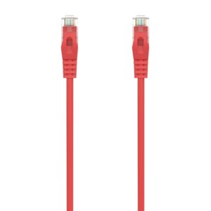 AISENS A145-0558 cavo di rete Rosso 0,5 m Cat6a U/UTP (UTP)