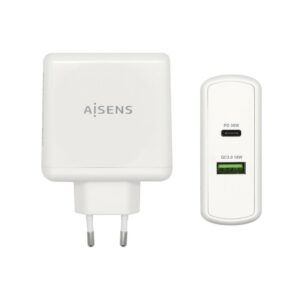 AISENS ASCH-2PD30QC-W Caricabatterie per dispositivi mobili Bianco Interno