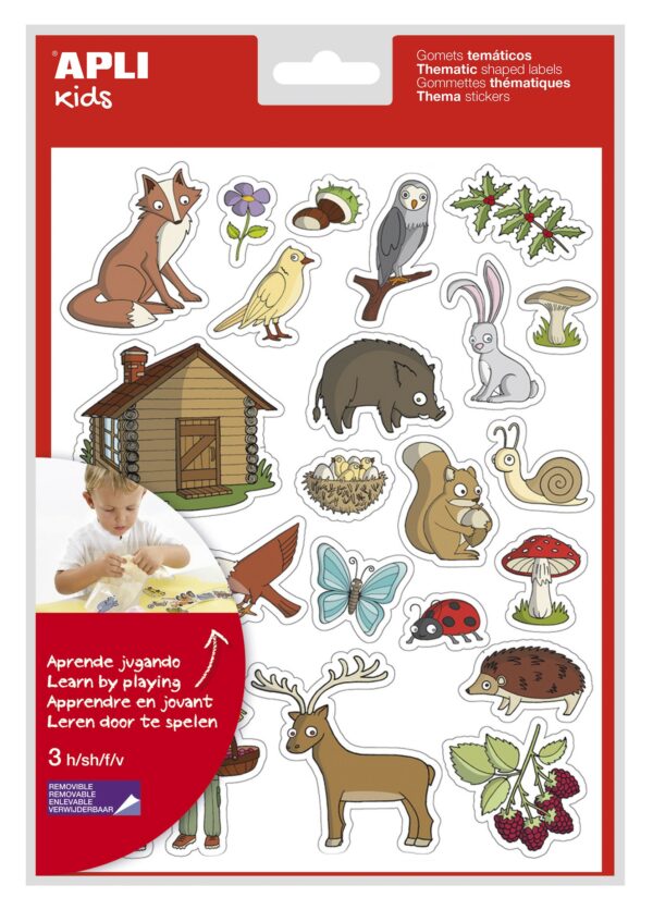 APLI 11432 sticker decorativi Rimovibile