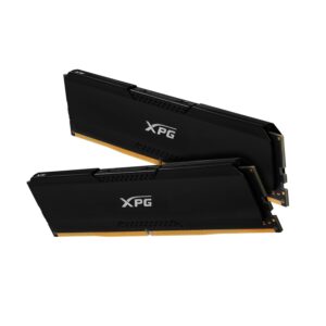 Adata Ram Ddr4 16Gb Kit (2X8Gb) Xpg Gammix 3200Mhz Cl16 Black Heatsink