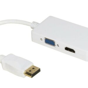 Adattatore Displayport A Dvi+Hdmi+Vga Femmina