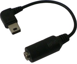 Adattatore da mini USB 11pin ExtUSB HTC a audio 3.5 mm Stereo