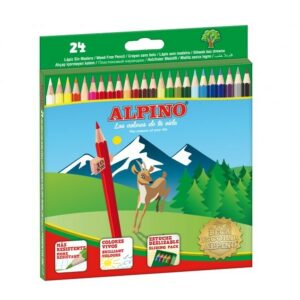 Alpino AL010658 pastello colorato Multicolore 24 pz