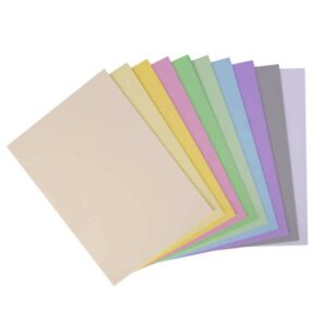 Apli Cartoncino colori pastello Assortiti A4 170g 50 Fogli