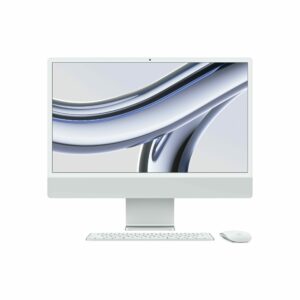 Apple 24Inch Imac With Retina 4.5K Display M3 Chip With 8Core Cpu + 10Core Gpu 8Gb 256Gb Ssd Silver