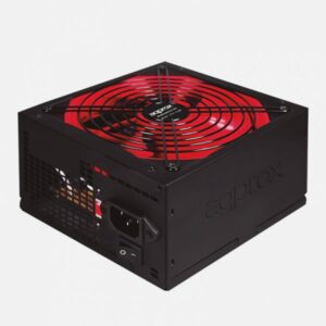 Approx FUENTE ALIM. GAMING ATX 800W alimentatore per computer 20+4 pin ATX Nero, Rosso