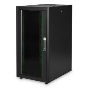 Armadio 22 Unit? 19" Per Reti E Server Misure (A)1121 X (L)600 X (P)800 Mm. Colore Nero