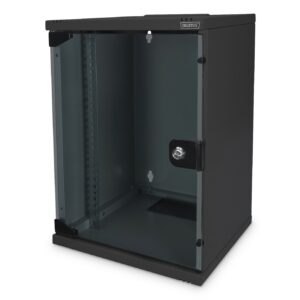 Armadio Rack 10 9 Unita  In Acciaio Colore Nero