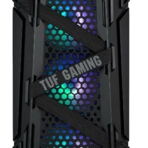 Asus Case Gaming Gt301 Tuf Gaming Atx, Mid Tower, 7 Slot Espansione, 3X120Mm Front, 1X120Mm Rear, Bl