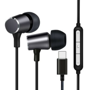 Auricolari Con Microfono Con Controllo Volume Connettore Usb-C Colore Nero