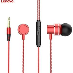 Auricolari Con Microfono Lenovo Metal Earbuds Red