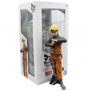 Banpresto Grandista Naruto Shippuden Naruto Uzumaki - Figura da collezione - Altezza 27 cm circa. - Realizzato in PVC e ABS