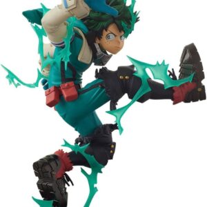 Banpresto My Hero Academia Izuku Midoriya - Figura da collezione - Altezza 10 cm circa. - Realizzato in PVC e ABS