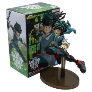 Banpresto My Hero Academia The Amazing Heroes Plus Vol. 2 Izuku Midoriya Deku Black Whip - Figura da collezione - Altezza 13 cm circa. - Realizzato in PVC