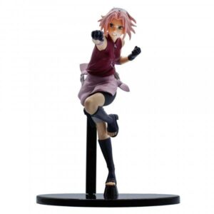 Banpresto Naruto Shippuden Vibration Stars Haruno Sakura - Figura da collezione - Altezza 16 cm circa. - Realizzato in PVC e ABS