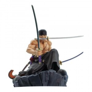 Banpresto One Piece Dioramatic Roronoa Zoro - Figura da collezione - Altezza 15 cm circa. - Realizzato in PVC e ABS