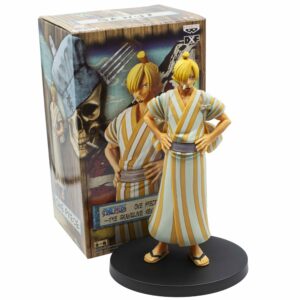 Banpresto One Piece DxF The Grandline Men Sanji - Figura da collezione - Altezza 17 cm circa. - Realizzato in PVC e ABS