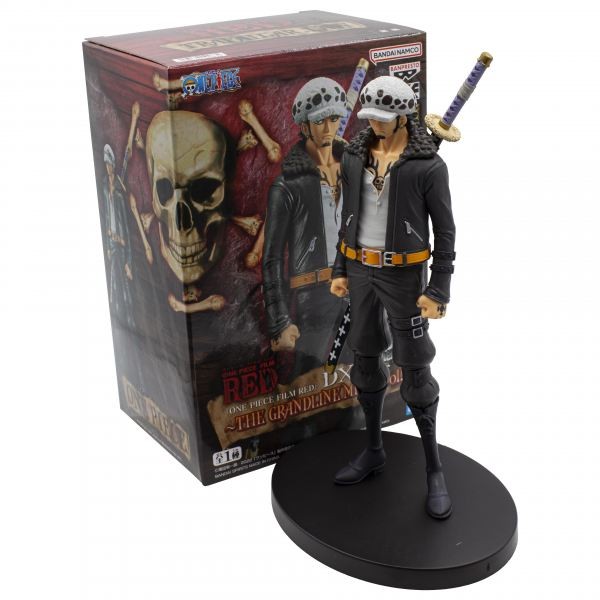 Banpresto One Piece Film Red DxF The Grandline Men Vol. 10 Trafalgar - Figura da collezione - Altezza 17 cm circa. - Realizzato in PVC e ABS