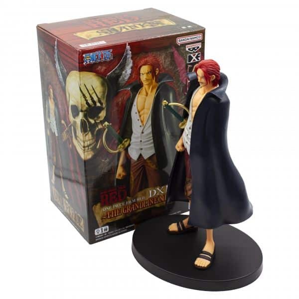 Banpresto One Piece Film Red DxF The Grandline Men Vol. 2 (TBA) Shanks - Figura da collezione - Altezza 17 cm circa. - Realizzato in PVC e ABS