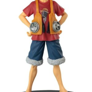 Banpresto One Piece The Grandline Men Vol. 1 Dxf Rufy - Figura da collezione - Altezza 16 cm circa. - Realizzato in PVC e ABS