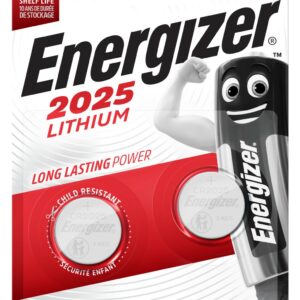 Batterie Bottone Energizer CR2025 2 pezzi