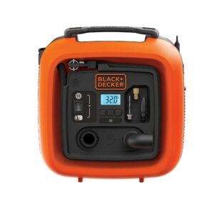 Black & Decker Compressore portatile ASI400 senza serbatoio alimentazione 12V 160l/m