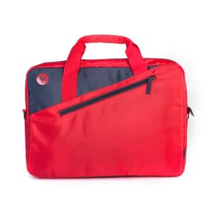 Borsa Per Notebook Da 15.6" Con Tasche Esterne - Rosso