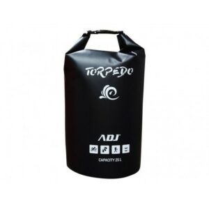 Borsa Waterproof Torpedo 25Lt Bk Impermeabile Con Tracolla Adj