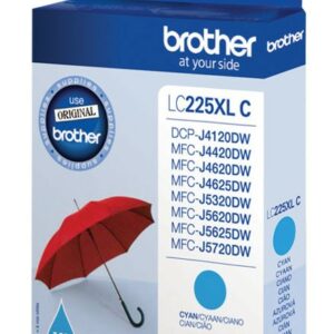 Brother Cart Ink Ciano Xl 1200 Pag Per Mfc-J4620Dw/J5320Dw/J5620Dw/J5720Dw