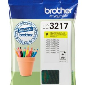 Brother Cart Ink Giallo Per Mfc-J5330Dw/5730Dw 550Pag Serie Lc-32