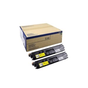 Brother TN-329YTWIN cartuccia toner 2 pz Originale Giallo