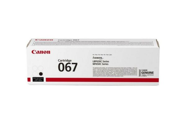 Canon 067 cartuccia toner 1 pz Originale Nero