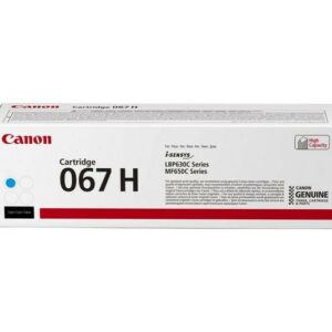 Canon 067H cartuccia toner 1 pz Originale Ciano