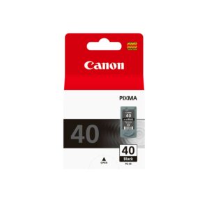 Canon Cart Ink Nero Pg-40 Per Pixma Ip1600/2200 Mp150/170/450 Pp355