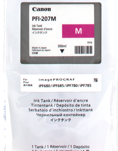 Canon Cartuccia d'inchiostro magenta PFI-207m 8791B001 300ml