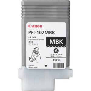 Canon PFI102 cartuccia originale nero mate - 0894B001