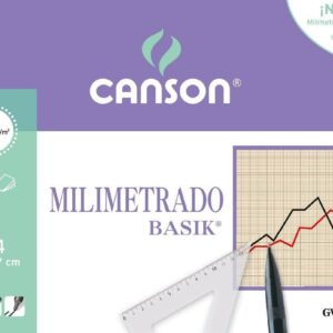 Canson Minipack da 12 fogli A4 - Graph Basik - 21x29,7 cm - 100 g - Colore seppia