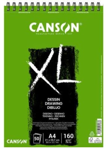 Canson XL Drawing Blocco di carta da disegno 50 fogli