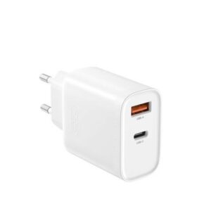 Caricabatterie XO Power L116 30 W tipo C + USB - bianco