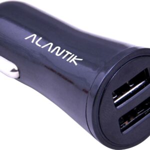 Caricabatterie da auto Alantik con 2 porte USB