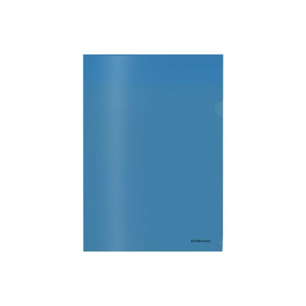 Cartellina portadocumenti ErichKrause® Glossy Classic - A4 Semitrasparente - Color Azul