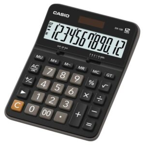 Casio DX-12B calcolatrice Desktop Calcolatrice di base Nero