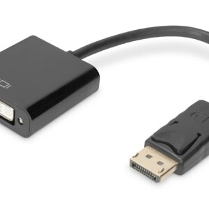 Cavo Adattatore Displayport Connettori Dp Maschio - Dvi-I(24+5) Femmina Cm. 15