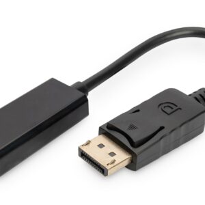 Cavo Adattatore Displayport Connettori Dp Maschio - Hdmi Femmina Cm. 15 Doppia Schermatura