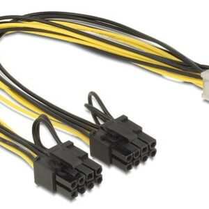 Cavo Alimentazione Pci Express 6 Poli - 2 X 8 Poli Maschio