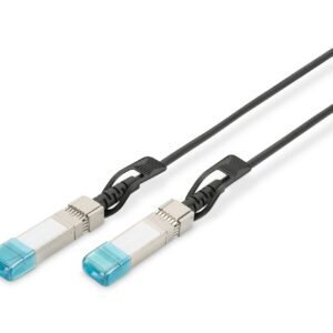 Cavo Dac Sfp+ 10G 3 Mt Digitus Per Allied Telesis, Allnet, Cisco, D-Link, Edimax, Hirschmann, Kti Networks, Level One, Netgear, Planet, Tenda, Tp-Link, Trendnet, Zyxel, Zte