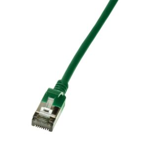 Cavo Di Rete Cat.6A Stp Tpe Slimline Verde 5,0M