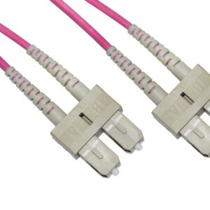 Cavo Fibra Ottica Sc A Sc Multimode Duplex Om4 50/125 Mt.1